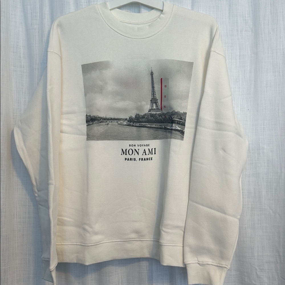 Grayson Threads White Graphic Sweatshirt